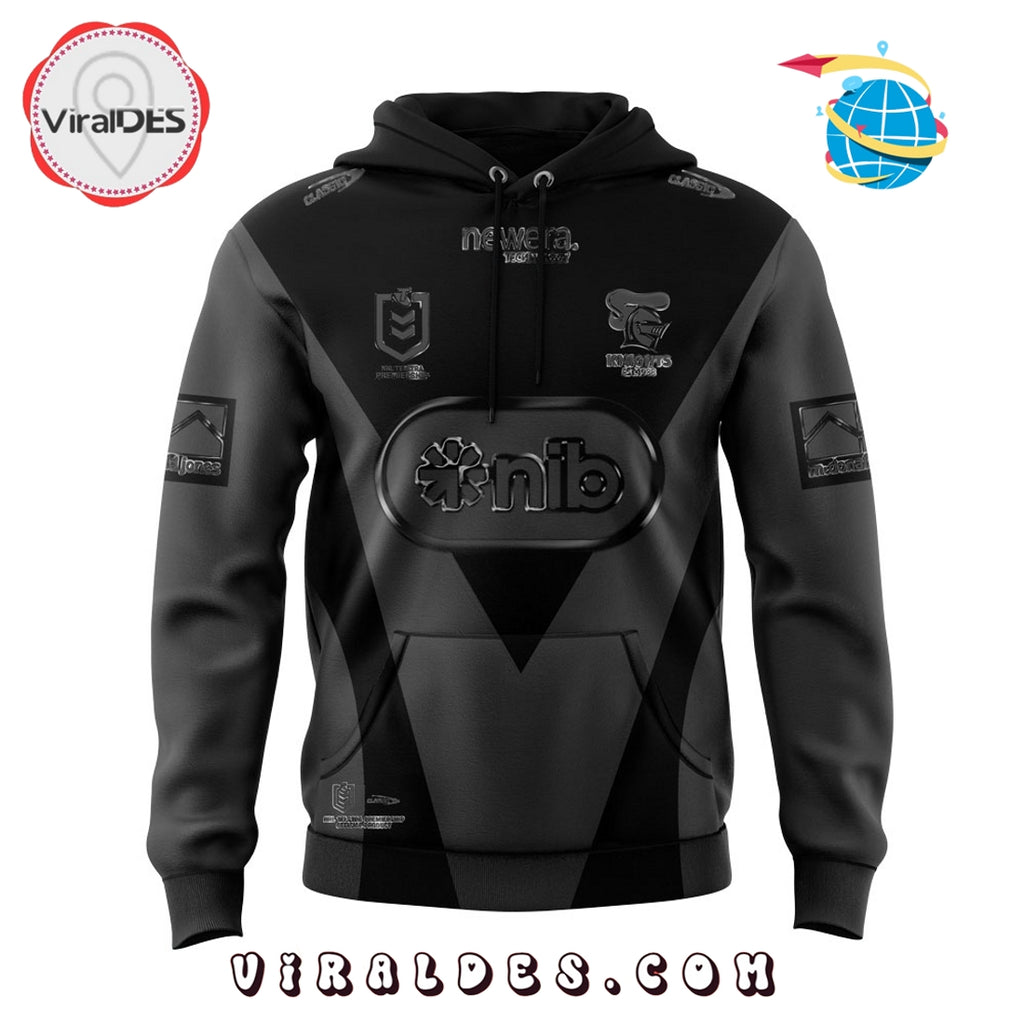 Limited Edition Newcastle Knights Back In Black Hoodie And Pants