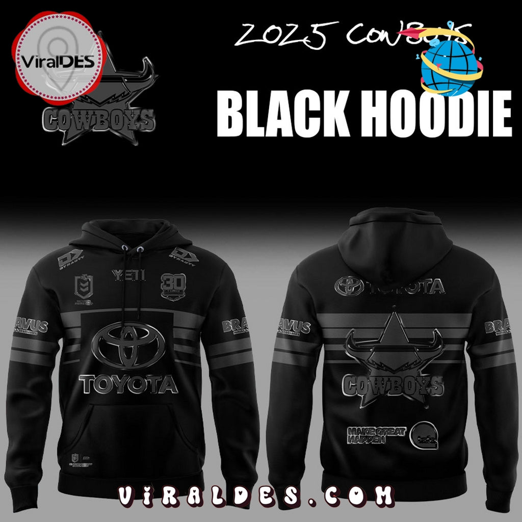 Limited Edition NQ Cowboys Back In Black Hoodie And Pants