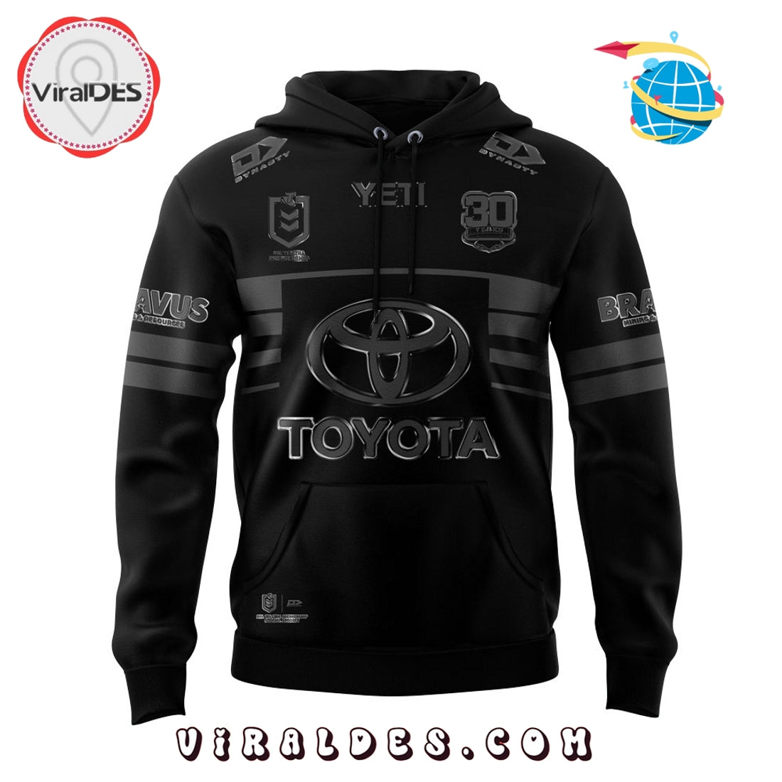 Limited Edition NQ Cowboys Back In Black Hoodie And Pants