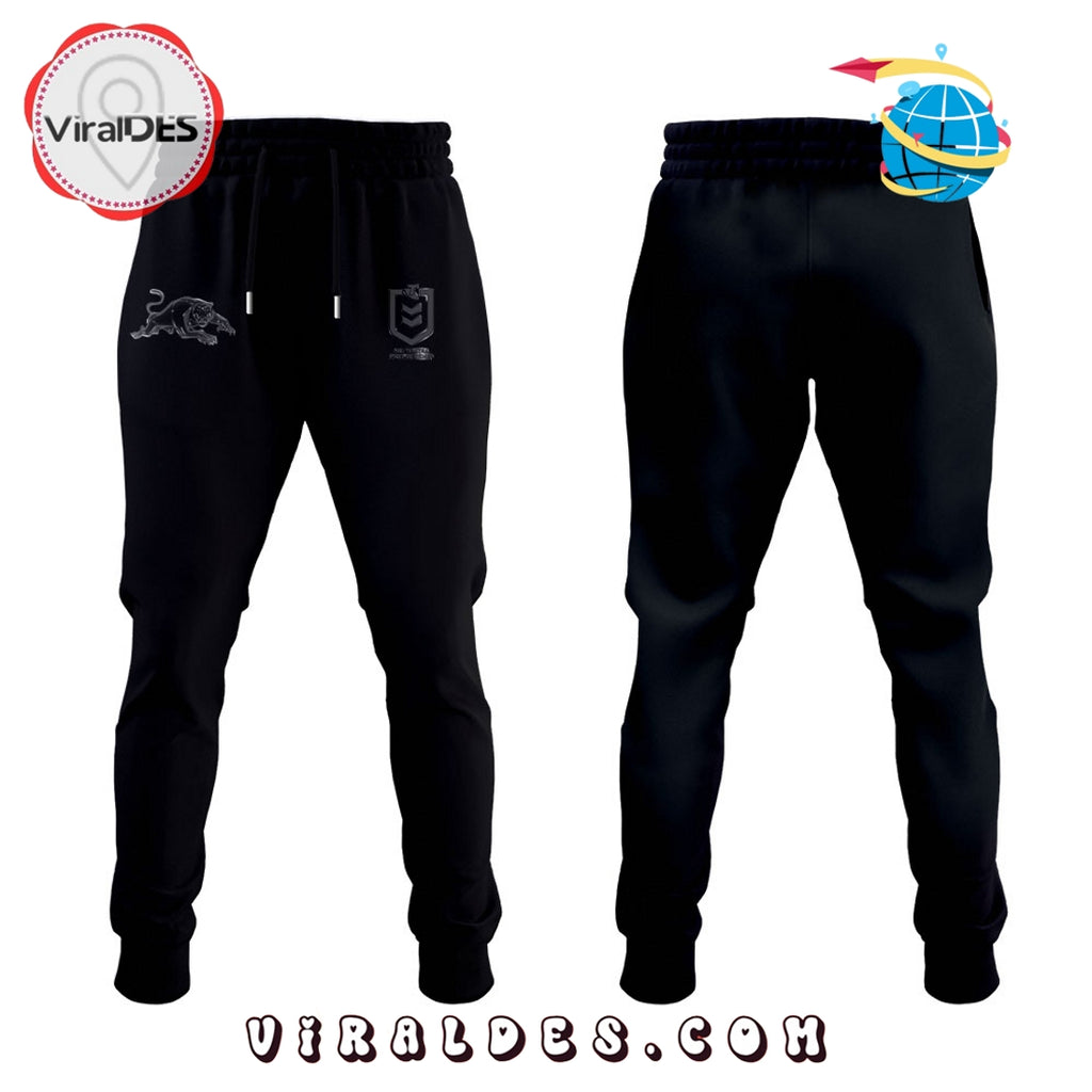 Limited Edition Penrith Panthers Back In Black Hoodie And Pants