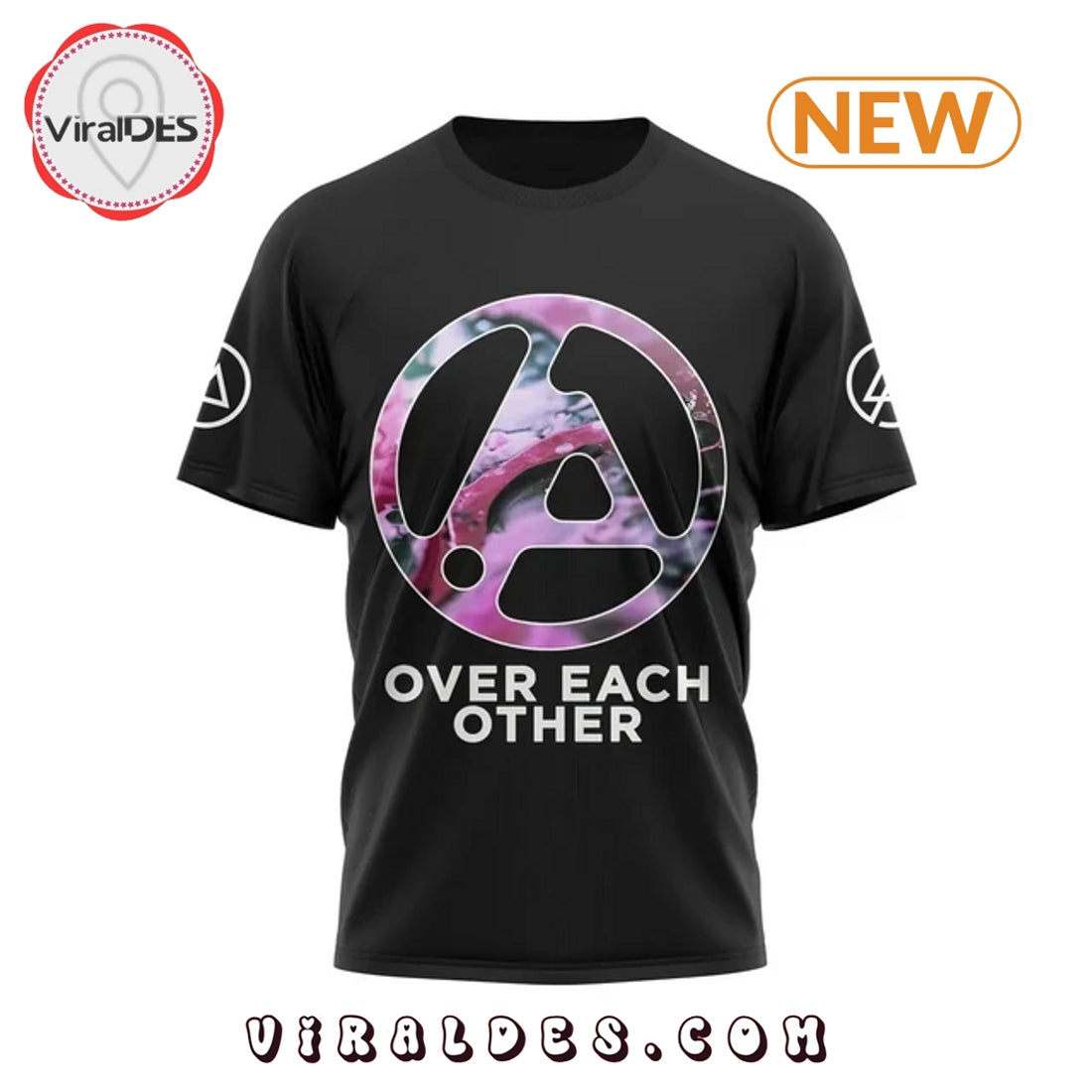Linkin Park Over Each Other Black Shirt