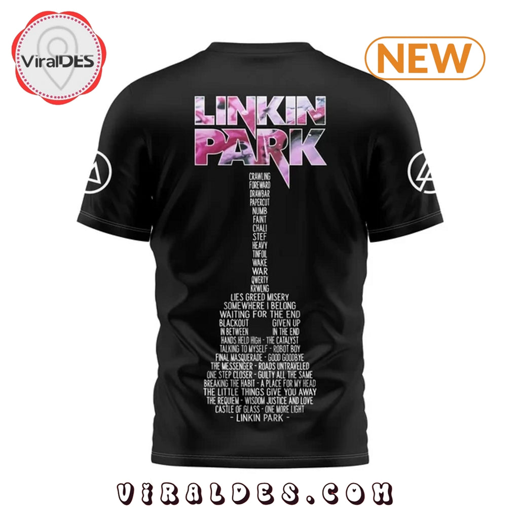 Linkin Park Over Each Other Black Shirt