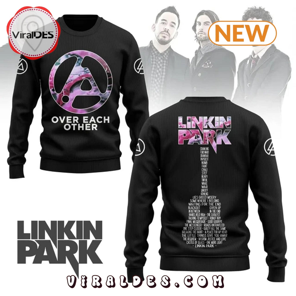 Linkin Park Over Each Other Black Shirt
