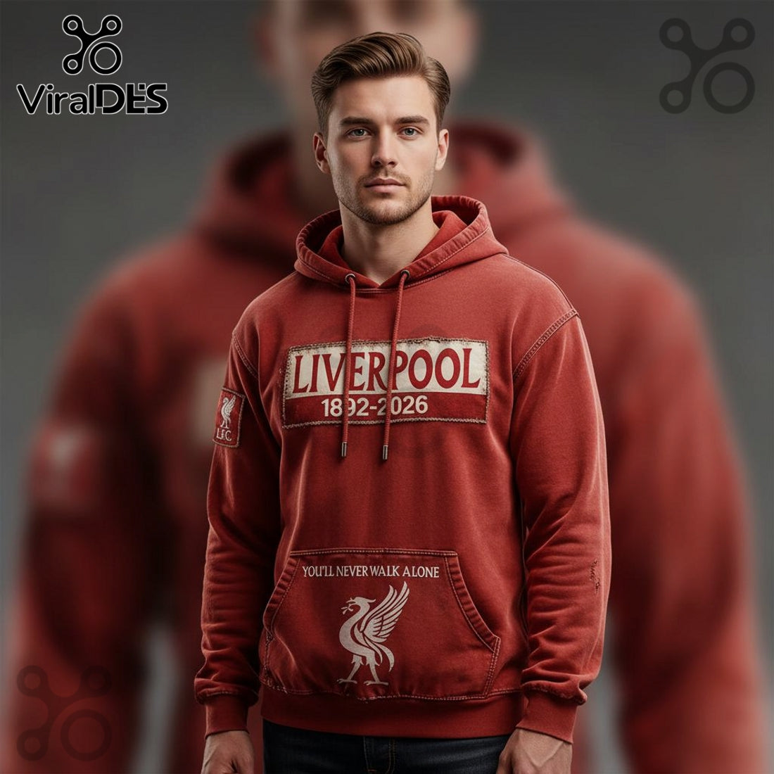 Liverpool FC 1892-2026 Commemorative Edition Vintage Style Premium Hoodie