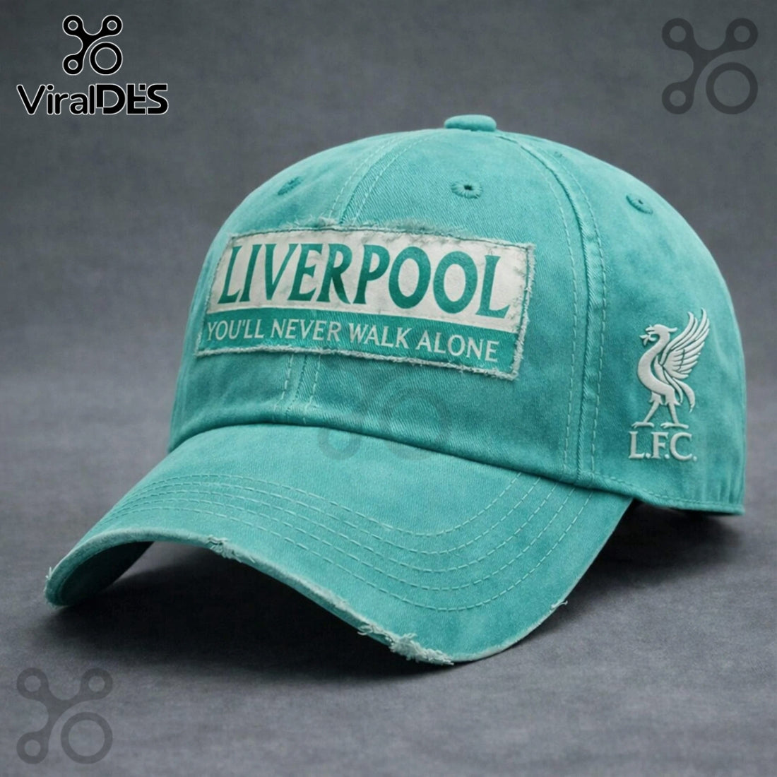 Liverpool FC Vintage Distressed Design Football Team Fan Cap