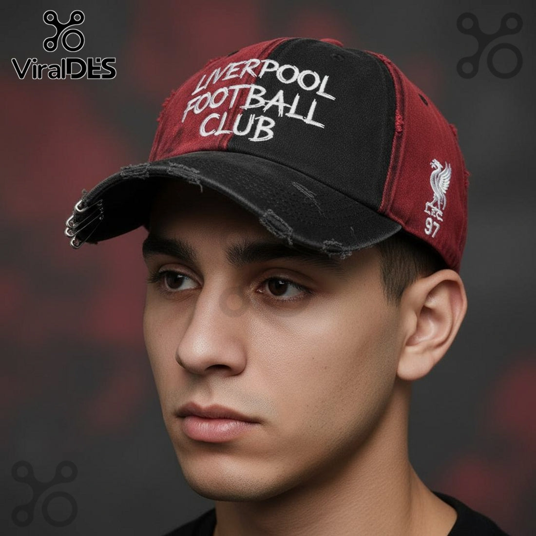 Liverpool Football Club Vintage Style Baseball Cap
