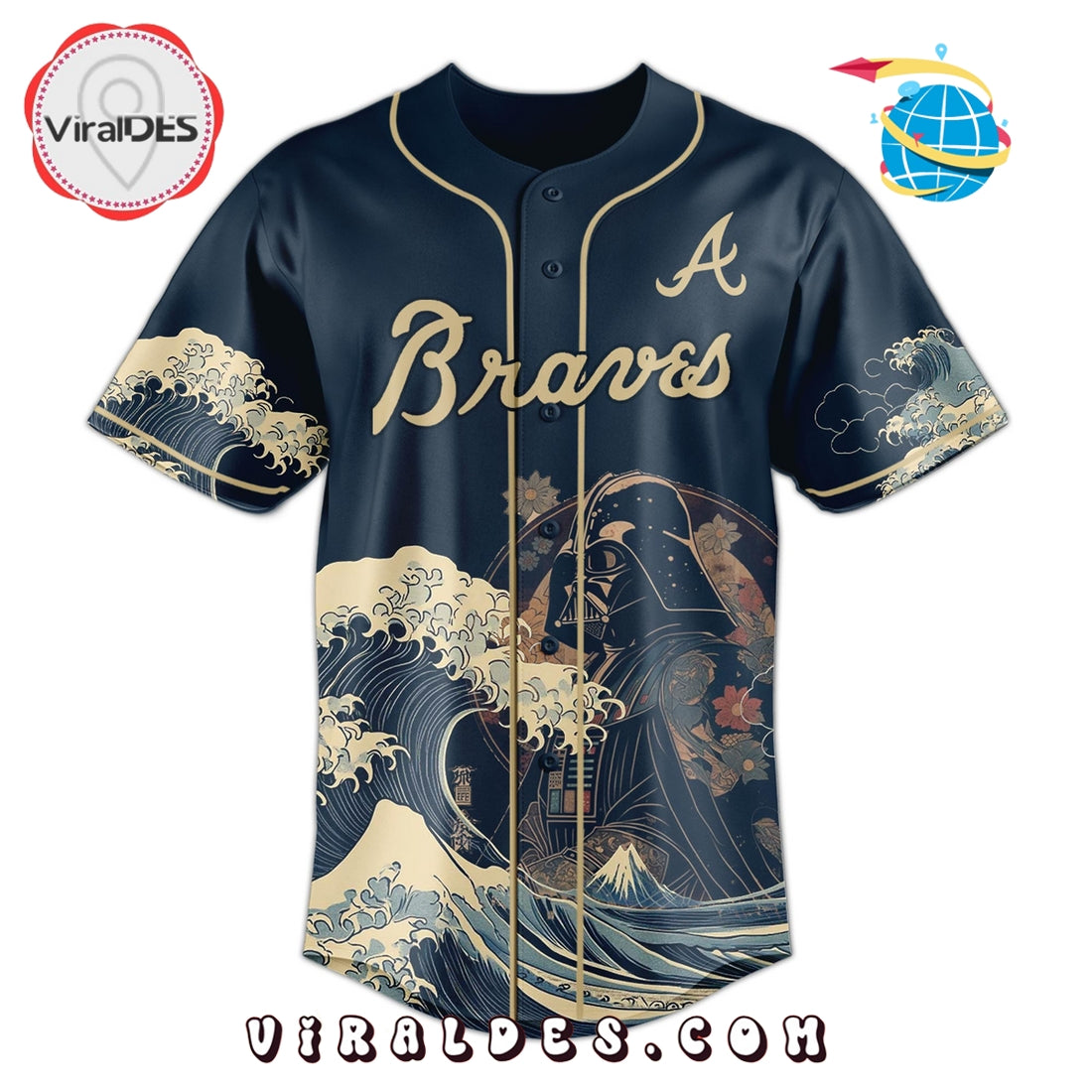 Lord Vader x Braves 2025 Japan Edition Baseball Jersey