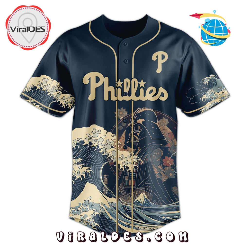 Lord Vader x Phillies 2025 Japan Edition Baseball Jersey