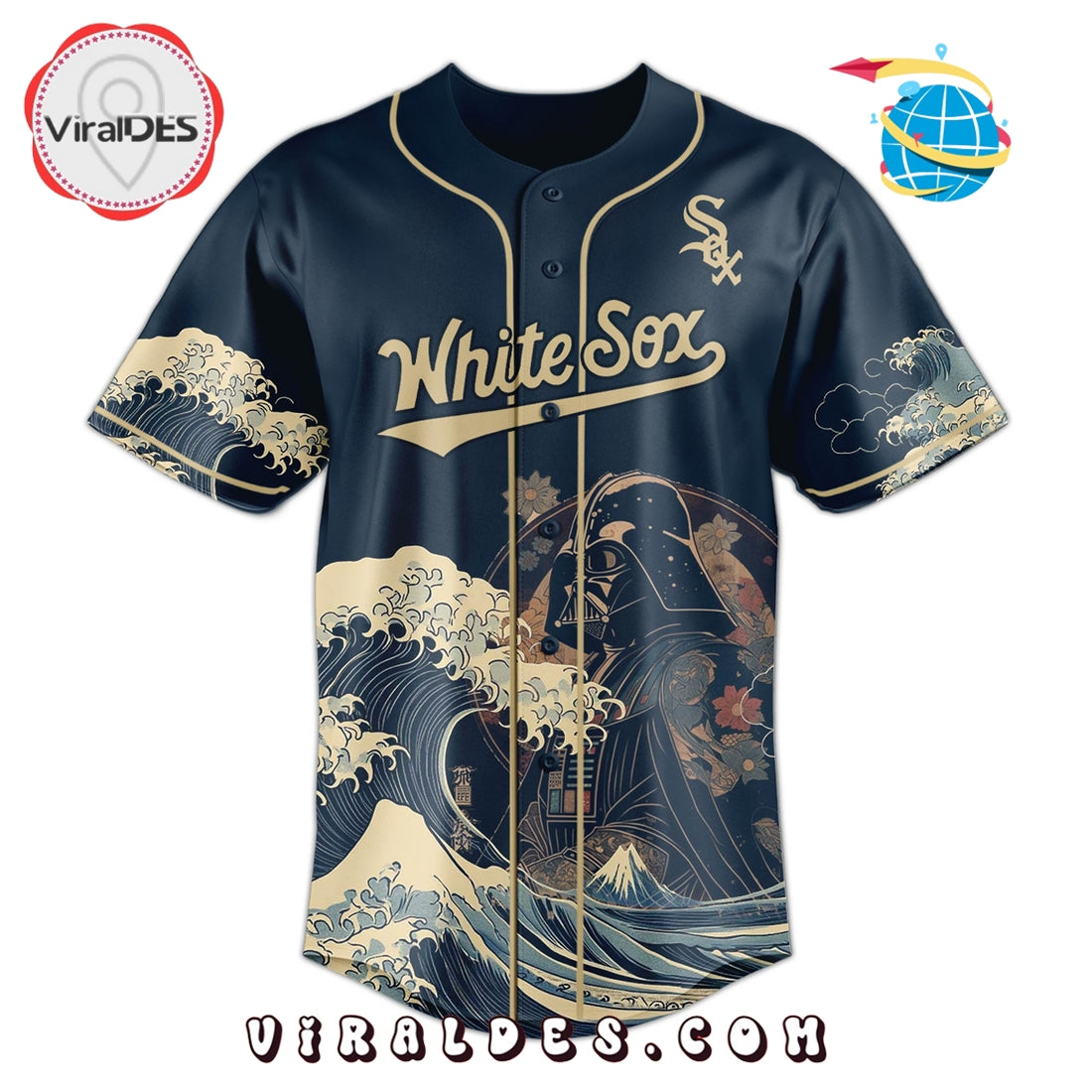 Lord Vader x White Sox 2025 Japan Edition Baseball Jersey