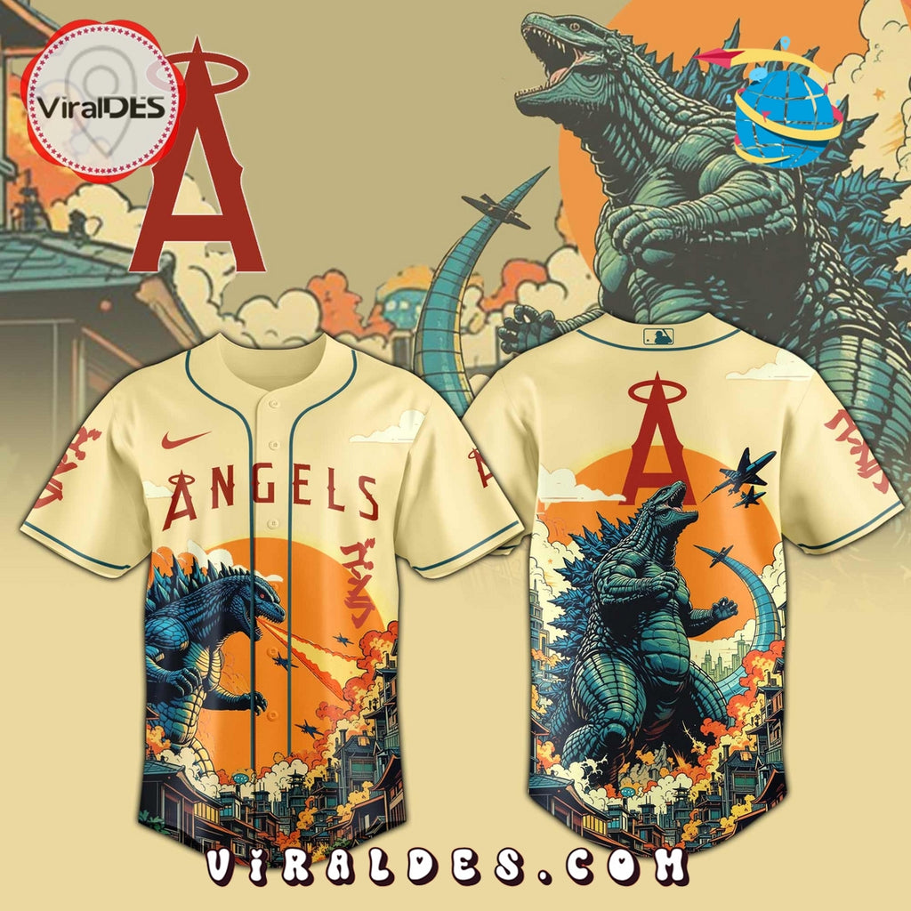 Los Angeles Angels 2025 Godzilla Limited Edition Jersey