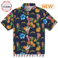 Los Angeles Chargers Hibiscus x Fruit Hawaiian Shirt