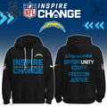 Los Angeles Chargers Inspire Change Limited Editions Hoodie And Joggers