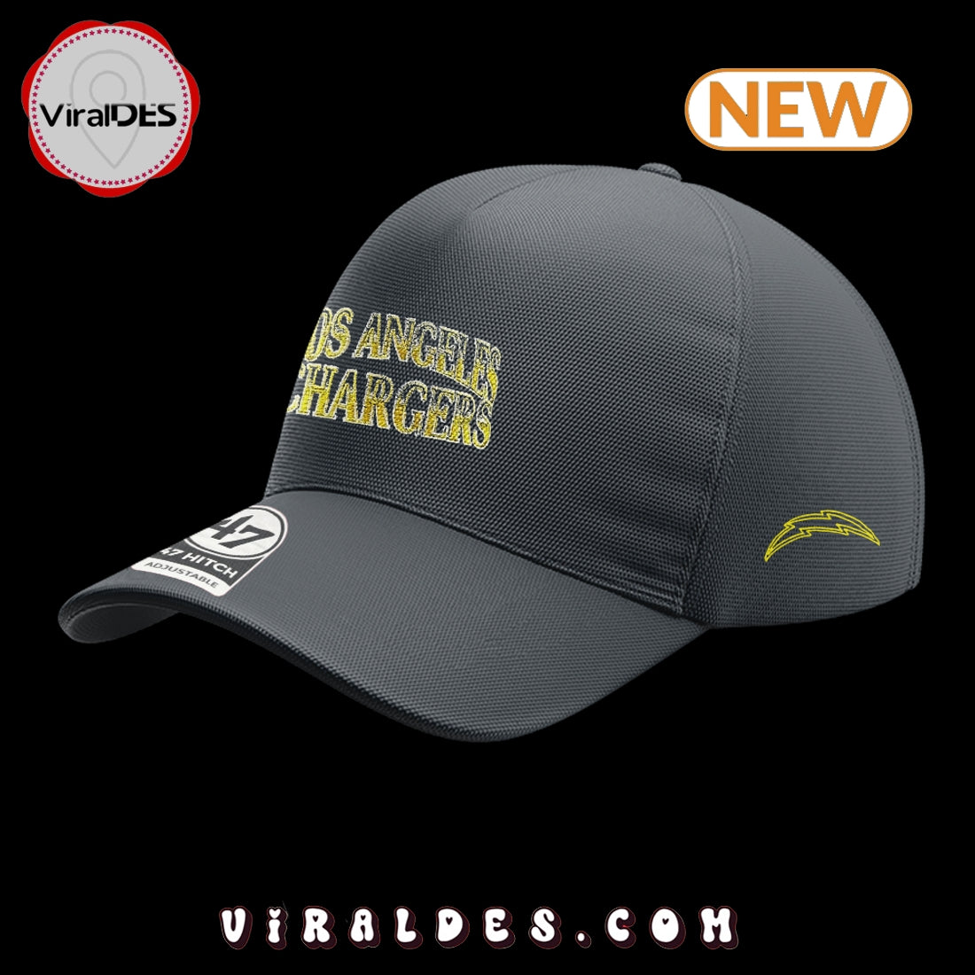 Los Angeles Chargers Navy Cold T-Shirt, Jogger, Cap