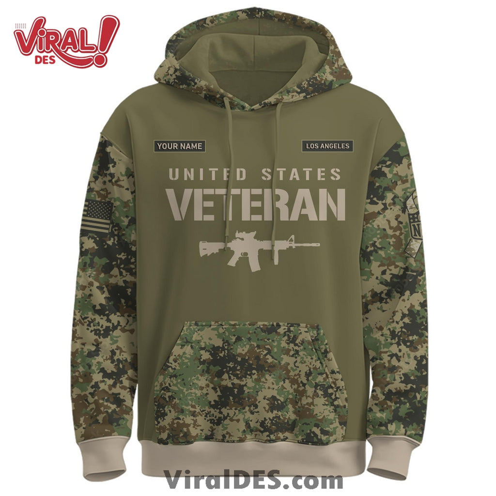 Los Angeles Chargers Veteran Day 2025 Hoodie Limited Edions