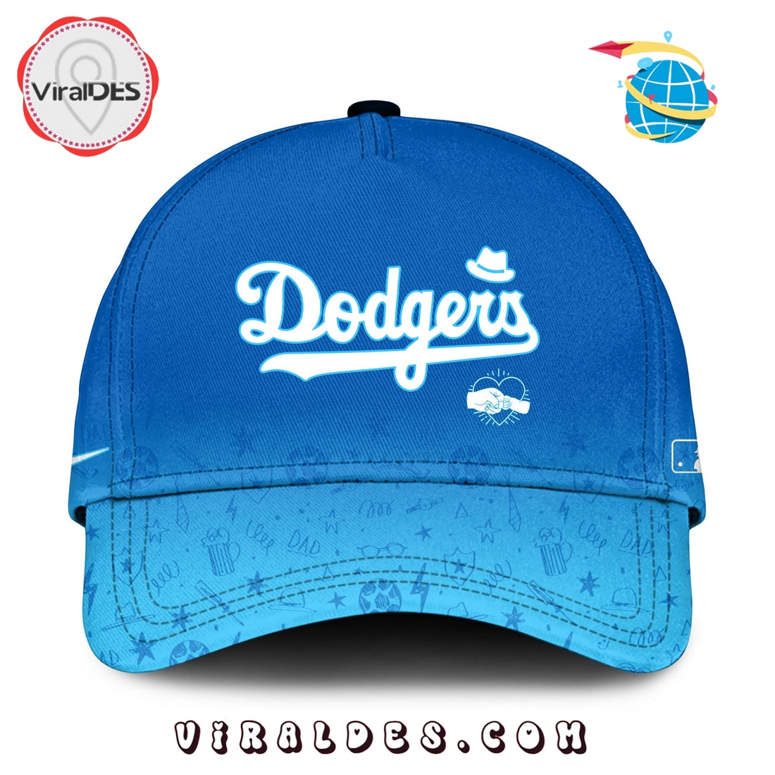 Los Angeles Dodgers 2025 Father’s Day Hoodie, Long Pants