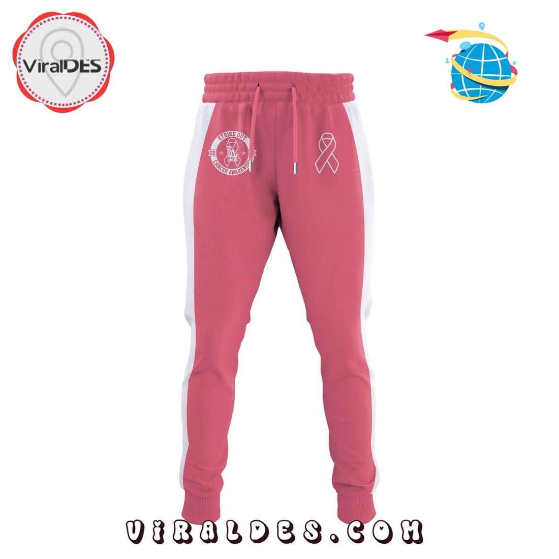 Los Angeles Dodgers Cancer Awareness Day Hoodie, Long Pants
