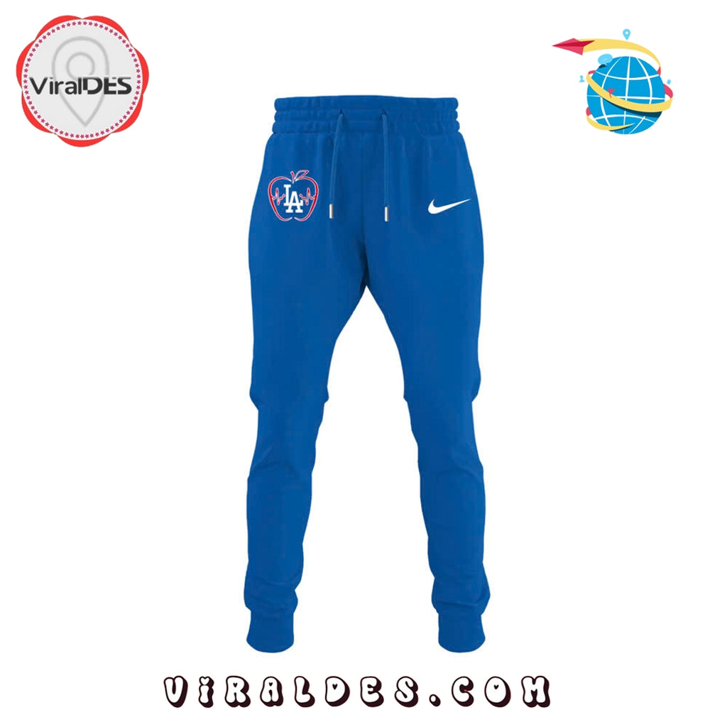 Los Angeles Dodgers Custom Teacher Night Hoodie, Long Pants
