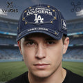 Los Angeles Dodgers Denim Baseball Cap – MLB Anniversary 1883-2026 Hat