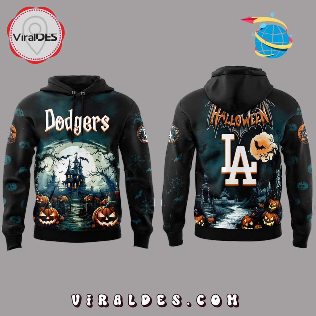Los Angeles Dodgers x Happy Halloween Hoodie, Long Pants