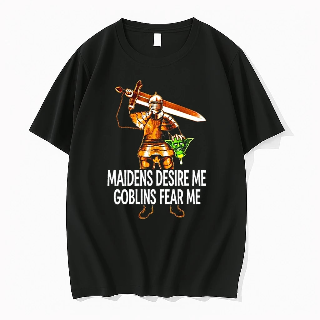 Maidens Desire Me Goblins Fear Me Knight 0 Tshirts Sweater