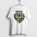 Make Mosh Not War Alien Astronaut Space Heart 0 Tshirts Sweater