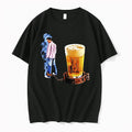 Man Chained To A Glass Of Beer Alcoholism Meme 0 Tshirts Sweater