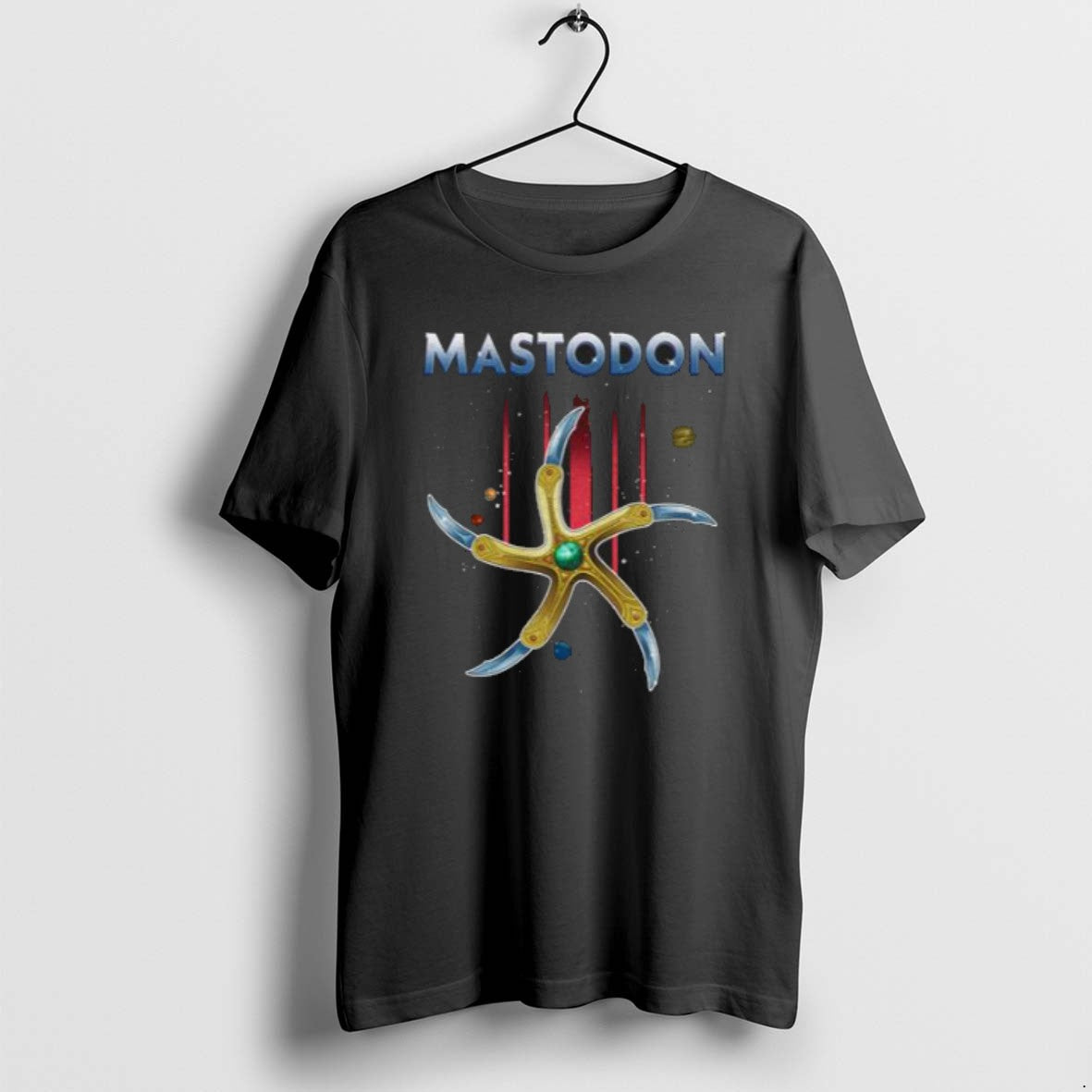 Mastodon Five Finger Glaive Men T Shirts
