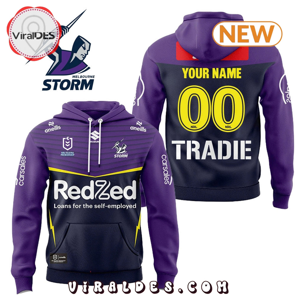 Melbourne Storm 2025 Custom Limited Hoodie