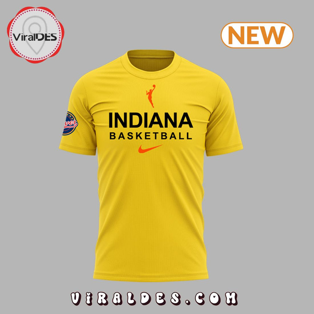 Men’s Caitlin Clark Basketball Yellow T-Shirt, Cap