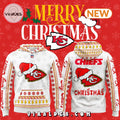Men’s Kansas City Chiefs 2024 Merry Christmas Hoodie