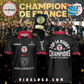 Men’s Stade Toulousain 2025 Champions Black Polo Shirt