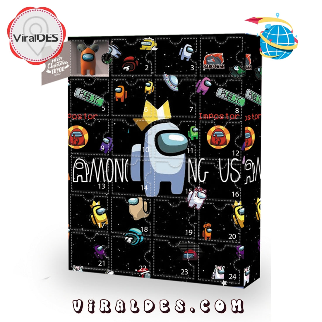 Merry Christmas 2025 Among US Advent Calendar