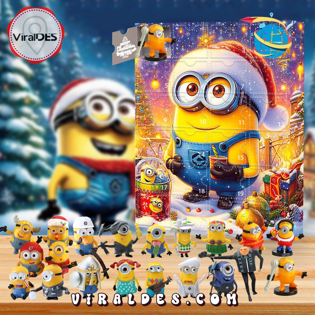 Merry Christmas Minions Advent Calendar 2025