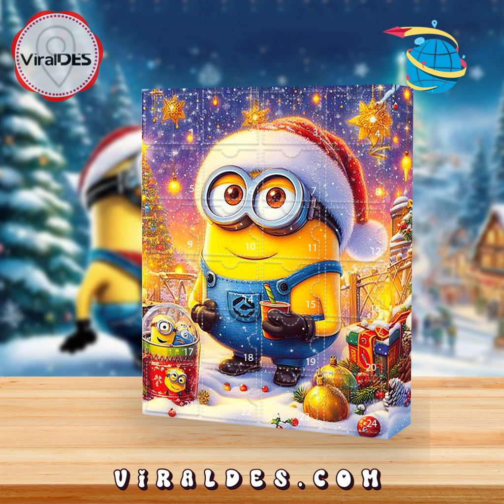 Merry Christmas Minions Advent Calendar 2025