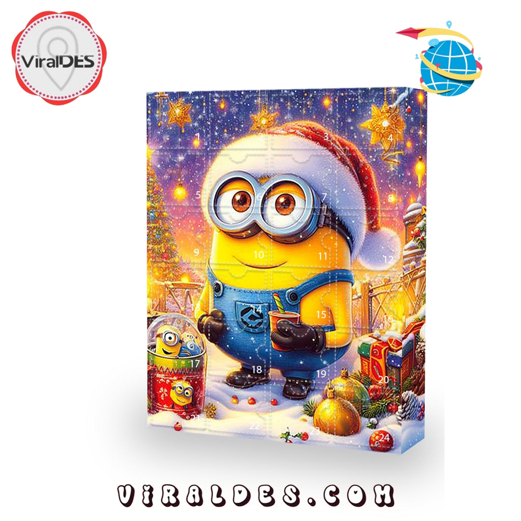 Merry Christmas Minions Advent Calendar 2025