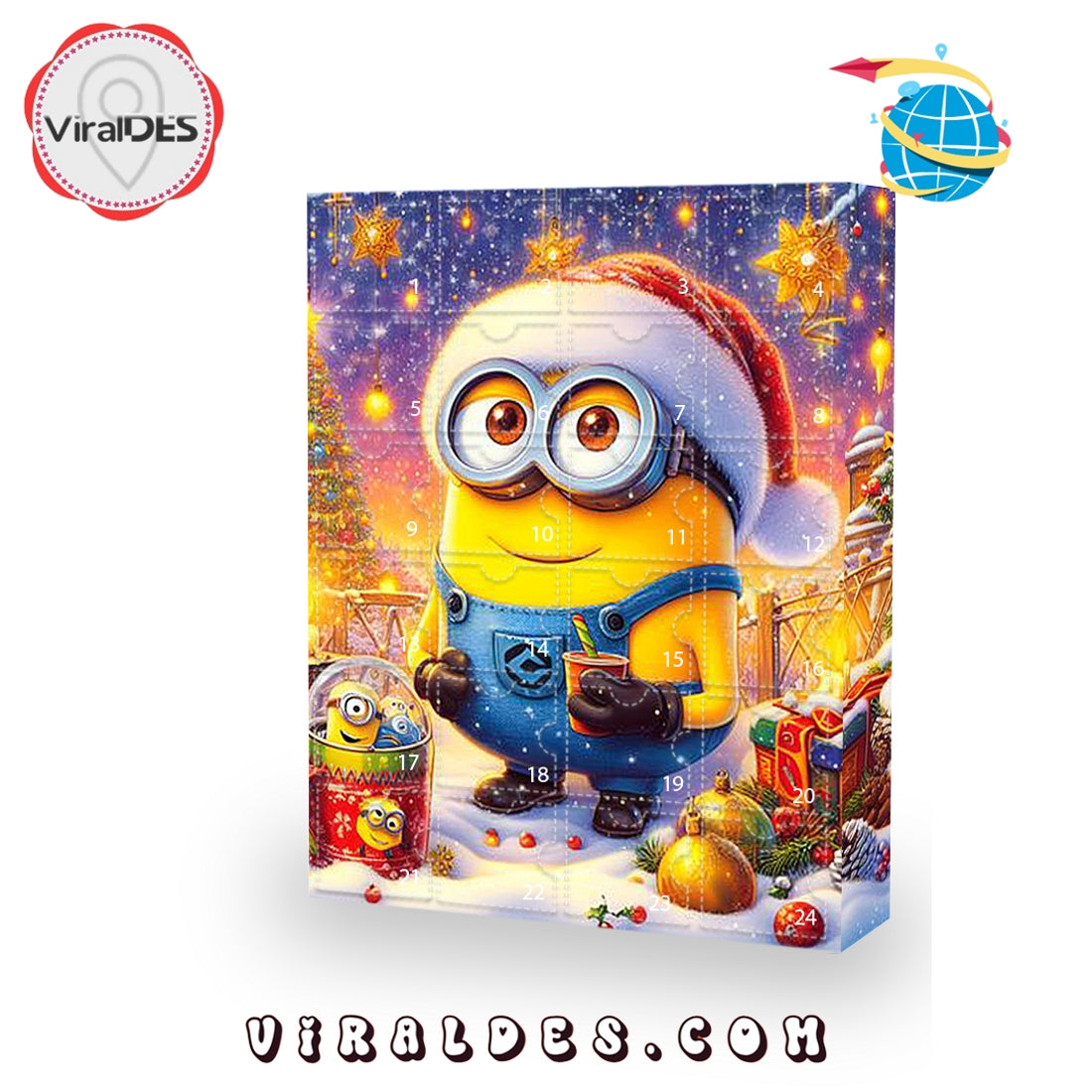 Merry Christmas Minions Advent Calendar 2025
