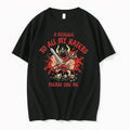 Message To All My Haters Please Like Me Cartoon Horned Barbarian Sword Skulls 0 Tshirts