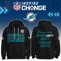 Miami Dolphins Inspire Change Limited Editions Hoodie And Joggers