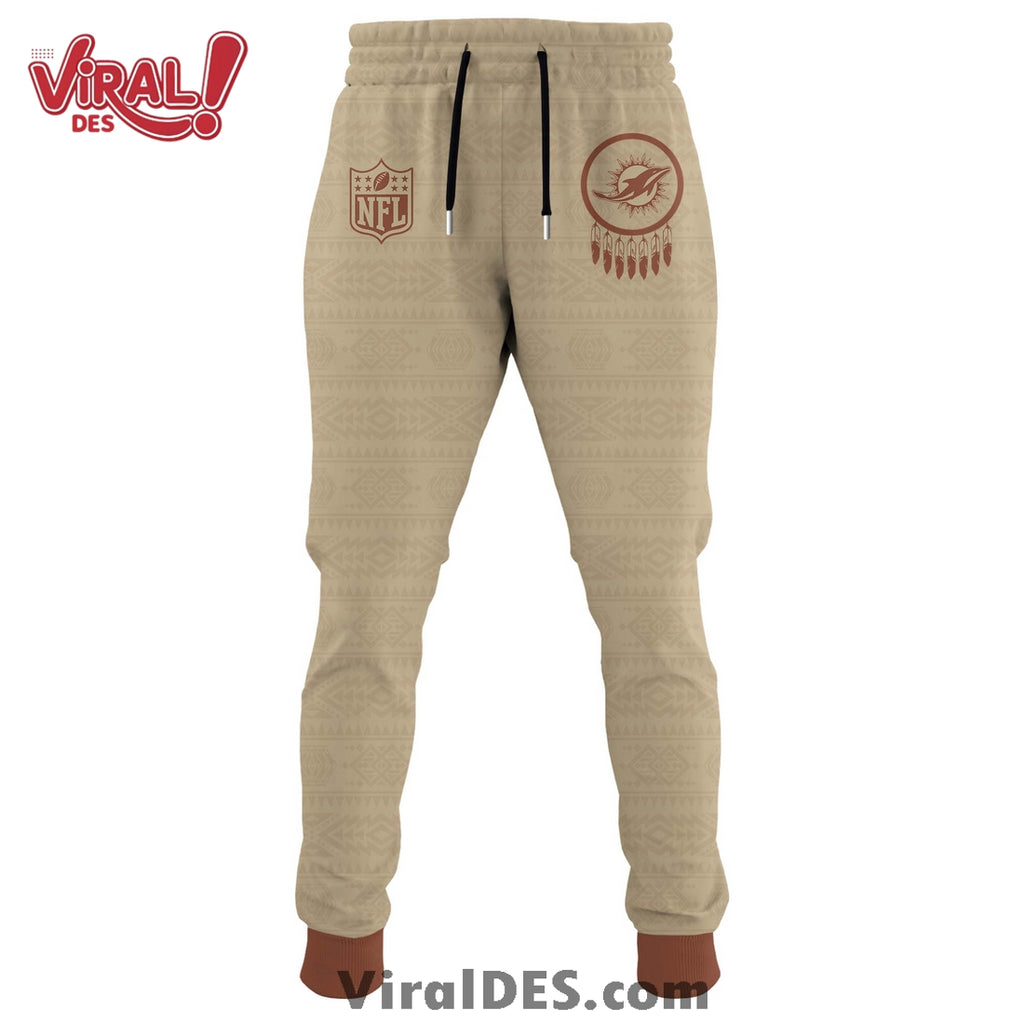 Miami Dolphins Native American Heritage Month Hoodie, Long Pants