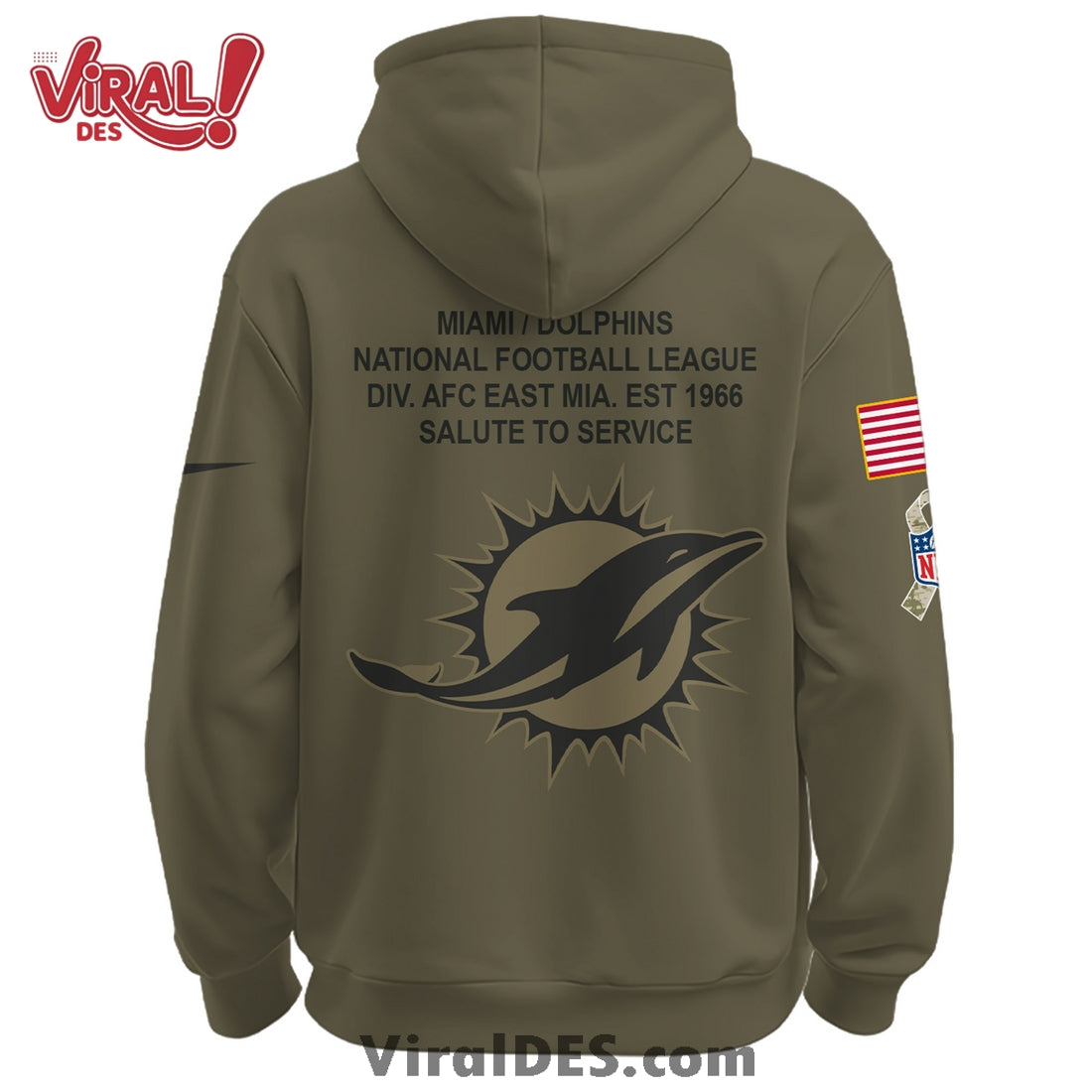 Miami Dolphins Salute To Service Limited Edition Shirt