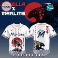 Miami Marlins MLB x Godzilla Baseball Jersey