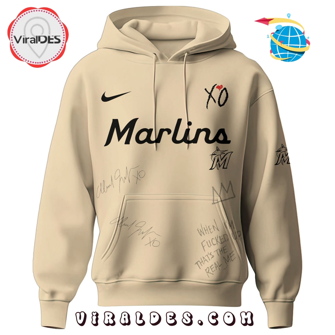 Miami Marlins x The Weeknd After Hours Til Dawn 2025 Hoodie
