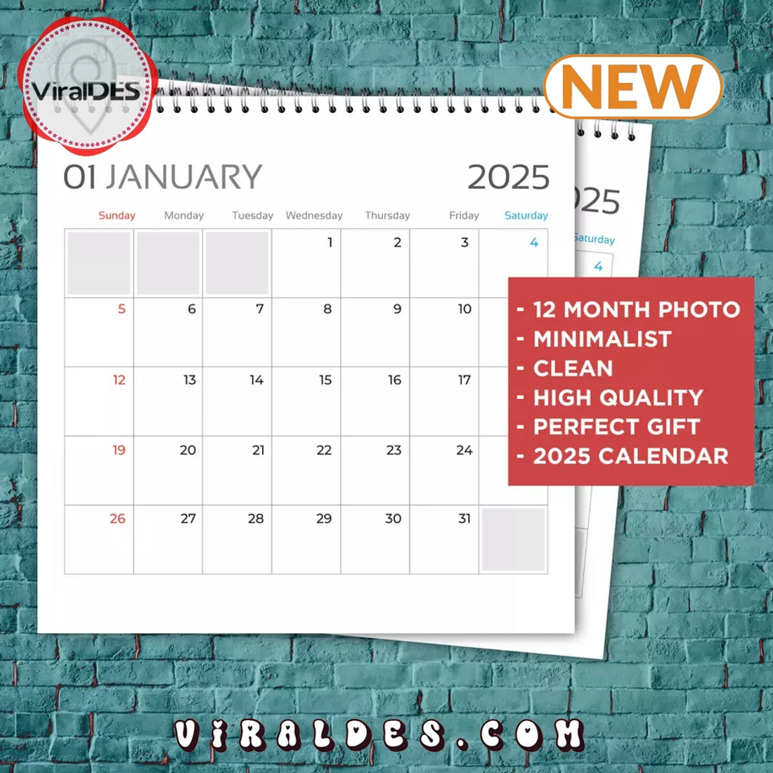 Michael Caine 2025 Seasons Calendar