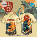 Milwaukee Brewers 2025 Godzilla Limited Edition Jersey