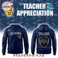 Milwaukee Brewers 2025 Teacher Night Navy Hoodie, Long Pants
