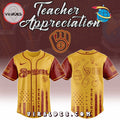 Milwaukee Brewers MLB x Teacher Appreciation Day Jersey