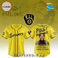 Milwaukee Brewers x Post Malone Tour 2025 Baseball Jersey