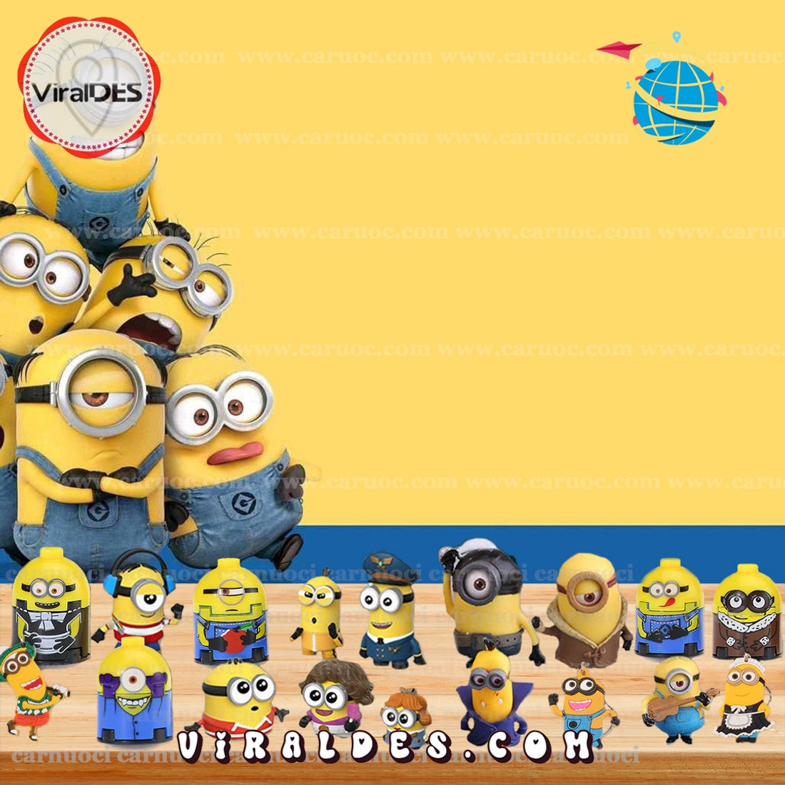 Minions Comedy 2025 Advent Calendar, 24 Gifts Are In It