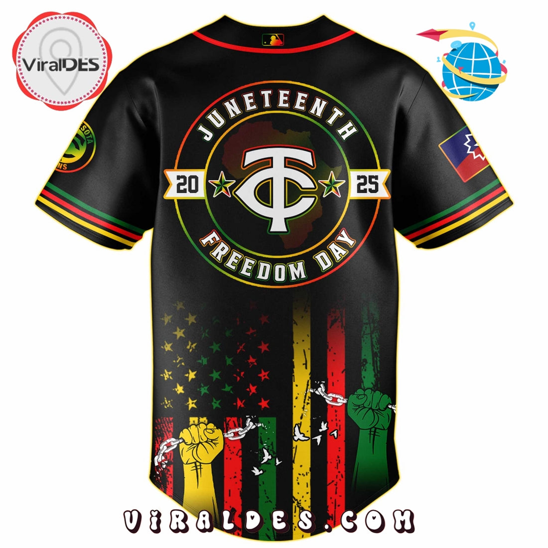 Minnesota Twins x 2025 Juneteenth Day Jersey