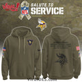 Minnesota Vikings Salute To Service Limited Edition Shirt